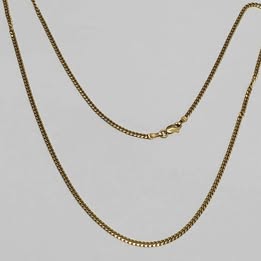 CADENA DE ORO DE 14 KILATES CON PESO DE 8.8 GRAMOS Y 48 CM DE LONGITUD