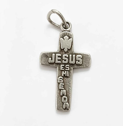 Plata Dije de cruz .925 3.2