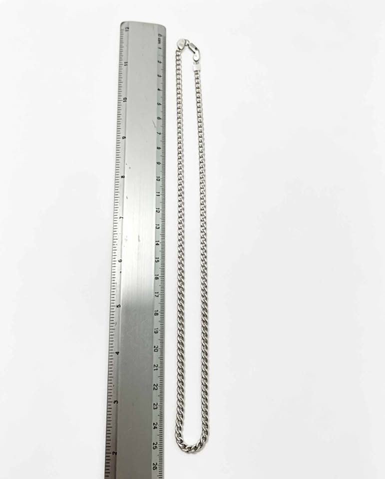 Plata cadena tejido 1x1 .925 10.6grs