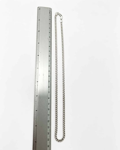 Plata cadena tejido 1x1 .925 10.6grs