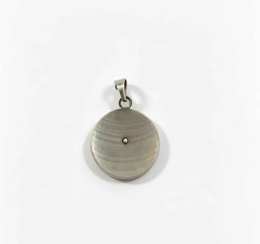 Plata Dije de virgen de Guadalupe .925 2.4grs