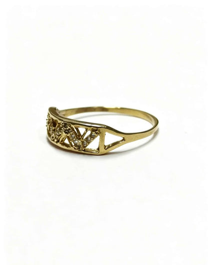Oro Anillo 10k Peso 1.4 Gramos