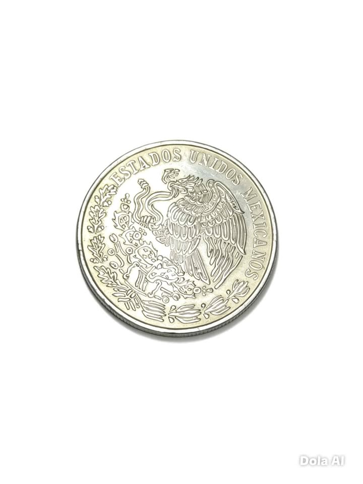 ✨ Moneda Hidalgo 5 Pesos Plata Ley .720