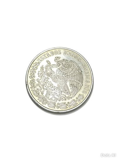 ✨ Moneda Hidalgo 5 Pesos Plata Ley .720