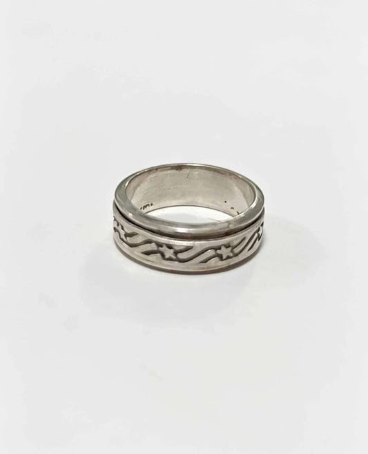 ✨ Plata Anillo Giratorio .925 – 8.4 g ✨ usado