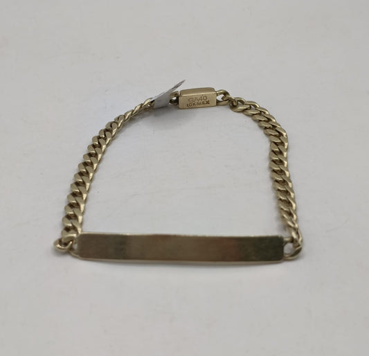 Esclava lisa ORO 10k peso 10.7gr, usado