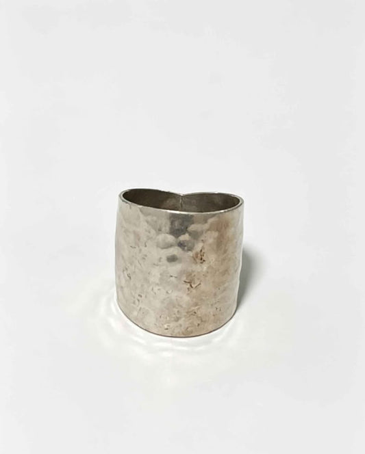 Plata anillo dama curvo .925 peso 8.9g