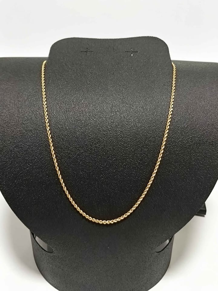 Oro Cadena torzal 10k 2.5g