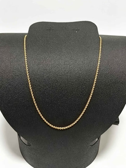 Oro Cadena torzal 10k 2.5g