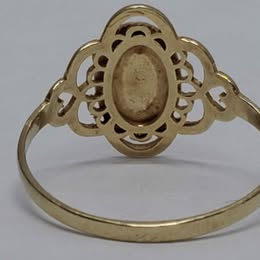 ✨ ANILLO DE ORO 8K | Talla #10 | 1.7 Gramos ✨