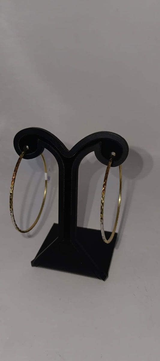 Arracadas de ORO 10k peso 2.8gr, usado