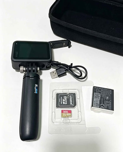 Camara go pro 12 con accesorios