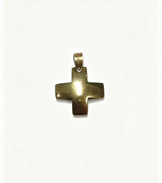 Oro Dije Cruz 14K Peso 1.9 Gramos