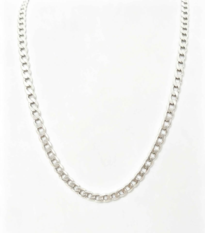 ✨ Plata Cadena Cubana .925 – 24.9 g