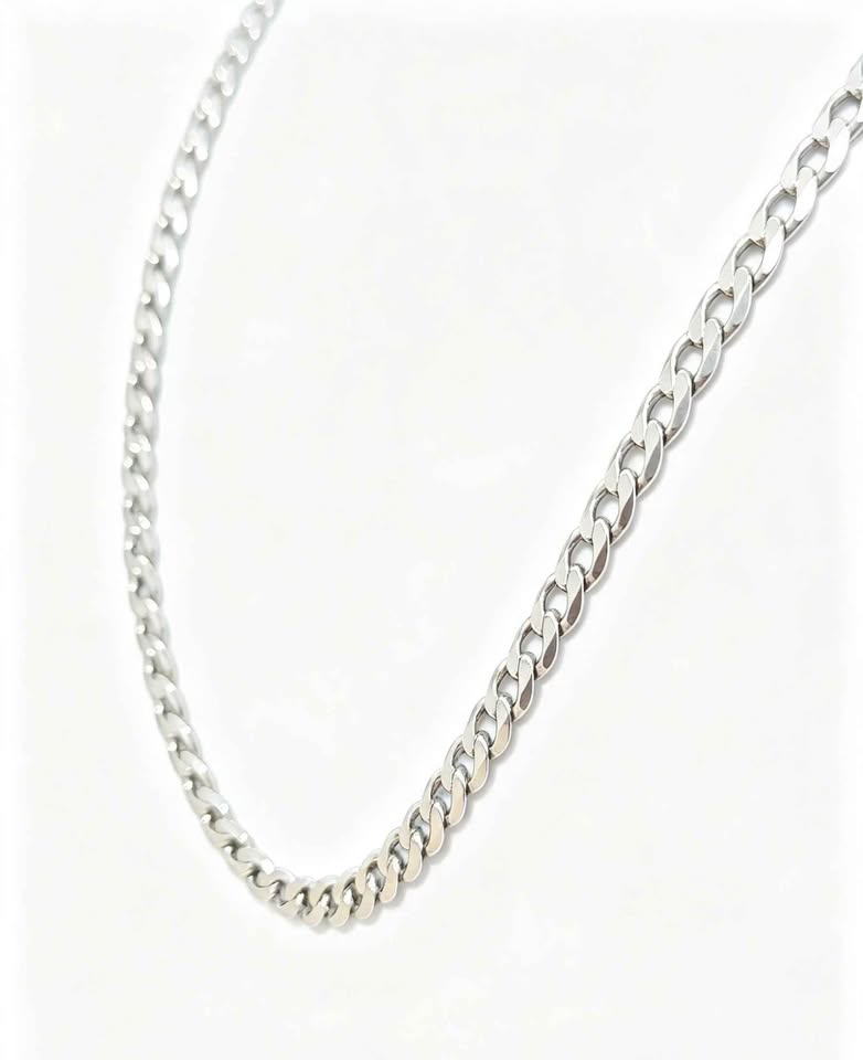 ✨ Plata Cadena Cubana .925 – 24.9 g