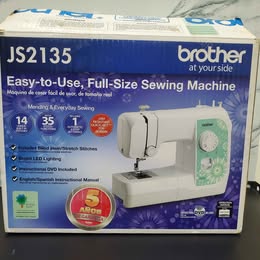 🧵✨ MÁQUINA DE COSER BROTHER JS2135 | EN CAJA ✨🧵