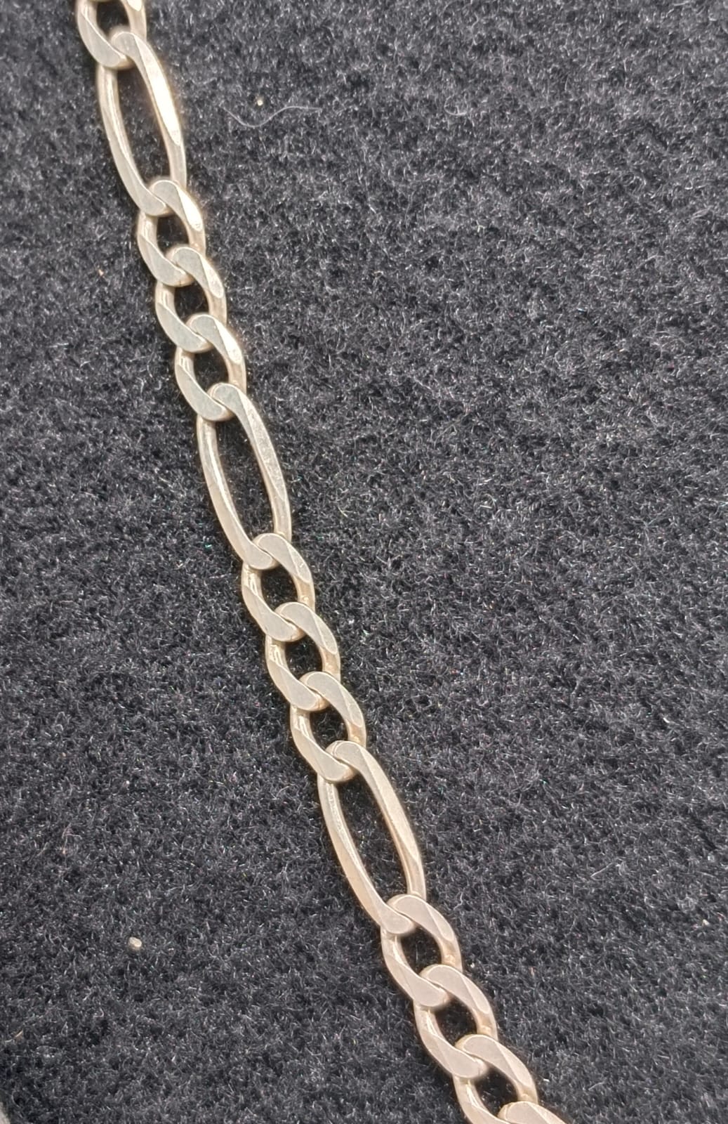Cadena eslabon 3x1 PLATA 925 peso 12.6gr, usado