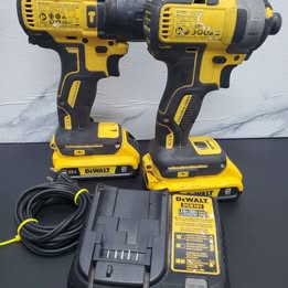 🔋🔥 KIT DE TALADROS INALÁMBRICOS DEWALT | CON BATERÍA Y CARGADOR PARA CADA UNO | KIT PROFESIONAL 🔥🔋