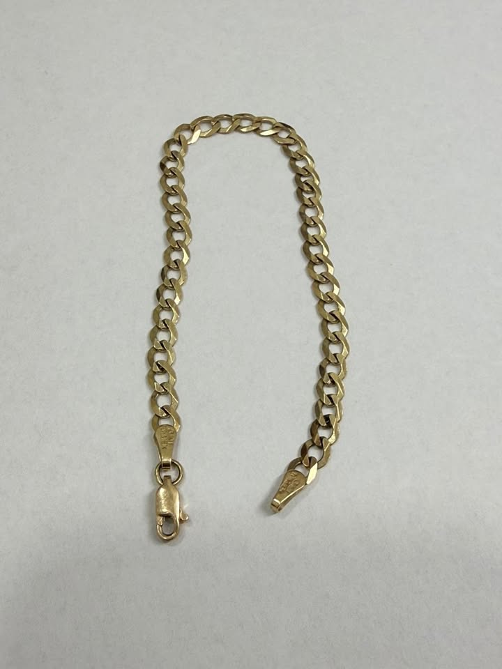 ✨ PULSERA DE ESLABÓN EN ORO 10K ✨