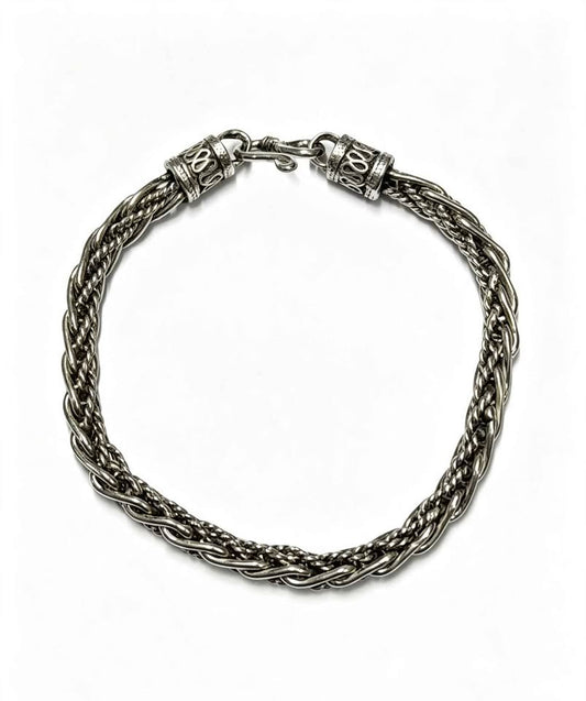 Plata Pulsera 24.4 Gramos .925 Nueva
