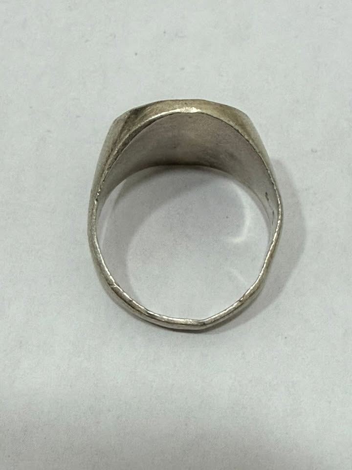 ⭐ANILLO DE SELLO – ESTRELLA DE DAVID⭐ ✨Plata 925 | 11.9 gramos | Usado