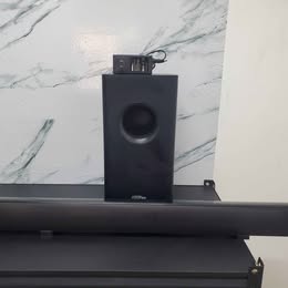 🔊🔥 BARRA DE SONIDO HKPRO CON SUB-WOOFER | SONIDO POTENTE Y ENVOLVENTE 🔥🔊