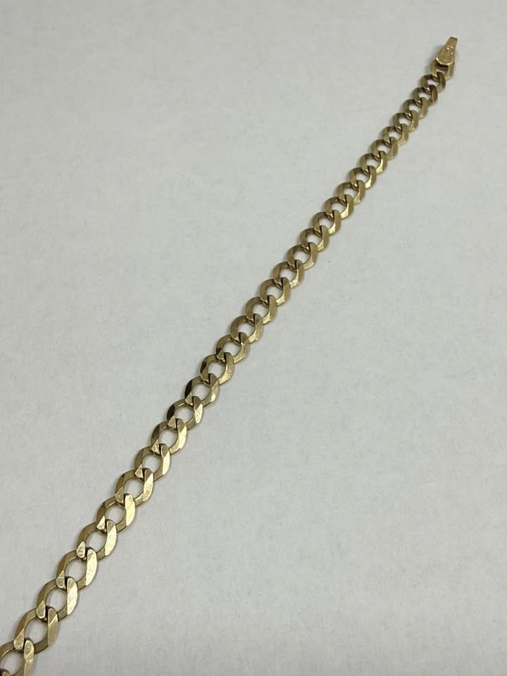✨ PULSERA DE ESLABÓN EN ORO 10K ✨