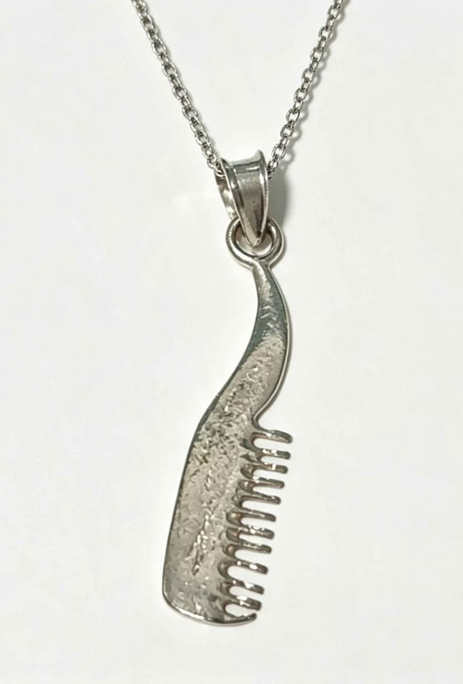 Plata Dije peine .925 0.8g