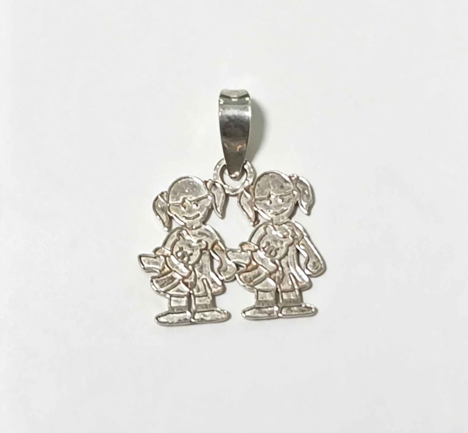 Plata Dije de niños .925 1.1g