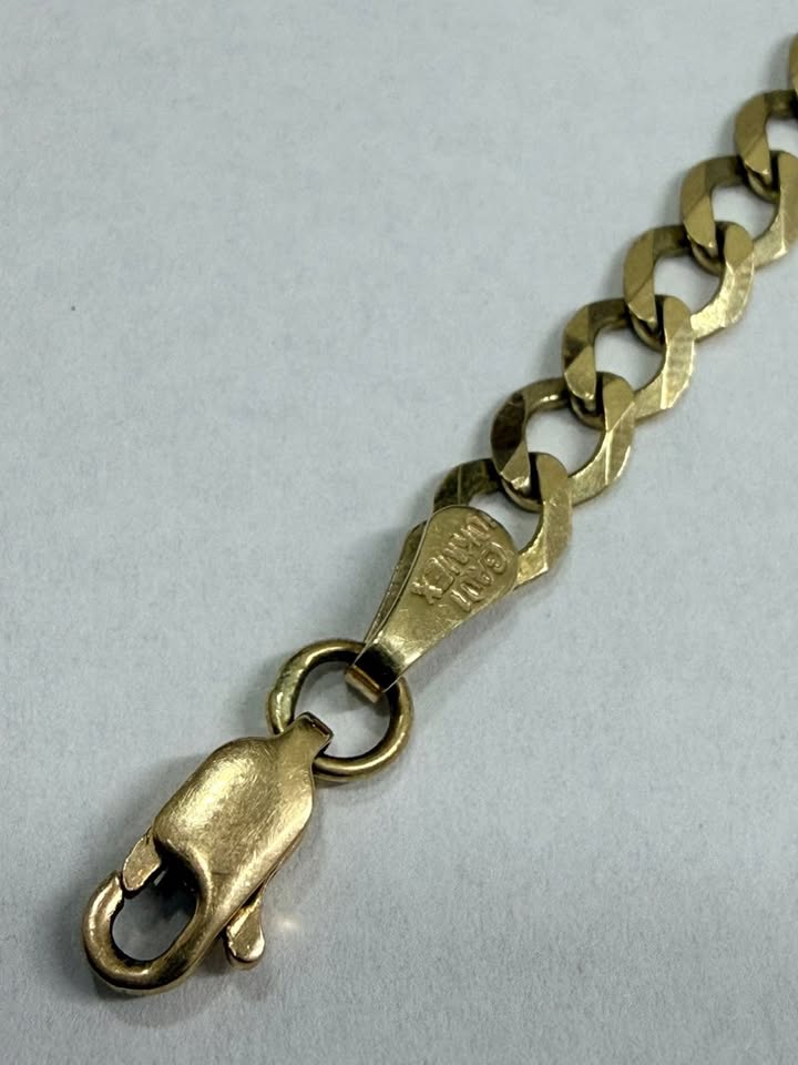 ✨ PULSERA DE ESLABÓN EN ORO 10K ✨
