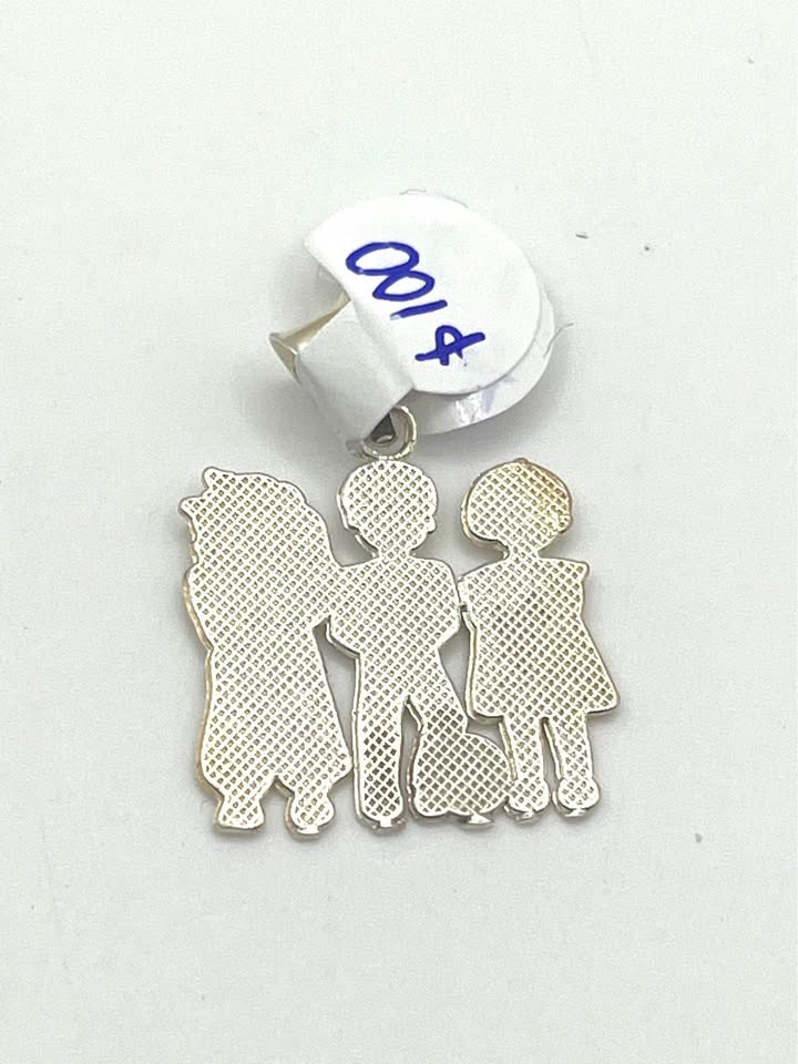 PLATA DIJE DE NIÑOS 1.2 GR