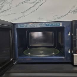 🔥🍽️ HORNO DE MICROONDAS SAMSUNG | CON PLATO TÉRMICO | PRÁCTICO Y FUNCIONAL 🍽️🔥