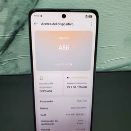 📱🔥 CELULAR OPPO A58 | 256 GB DE ALMACENAMIENTO | 8 GB RAM | GRAN CAPACIDAD Y RENDIMIENTO 🔥📱