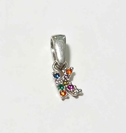 Plata Dije letra K .925 0.6g