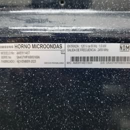 🔥🍽️ HORNO DE MICROONDAS SAMSUNG | CON PLATO TÉRMICO | PRÁCTICO Y FUNCIONAL 🍽️🔥