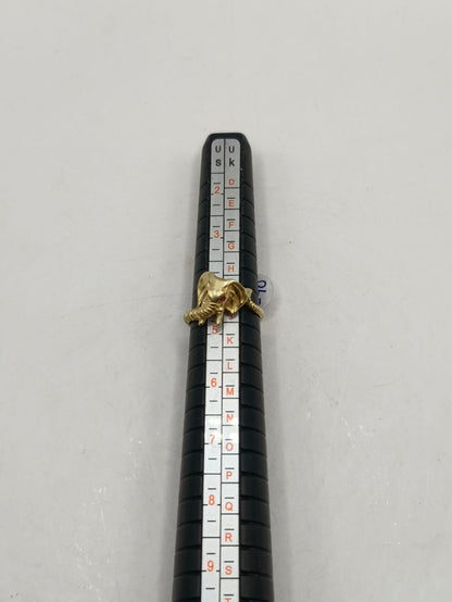 Anillo Elefante ORO 14k peso 2.3gr, usado