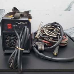 ⚡🔥 SOLDADORA FURIUS | CON CABLE DE MICROALAMBRE, TIERRA Y PORTAELECTRODO | EQUIPO COMPLETO 🔥⚡