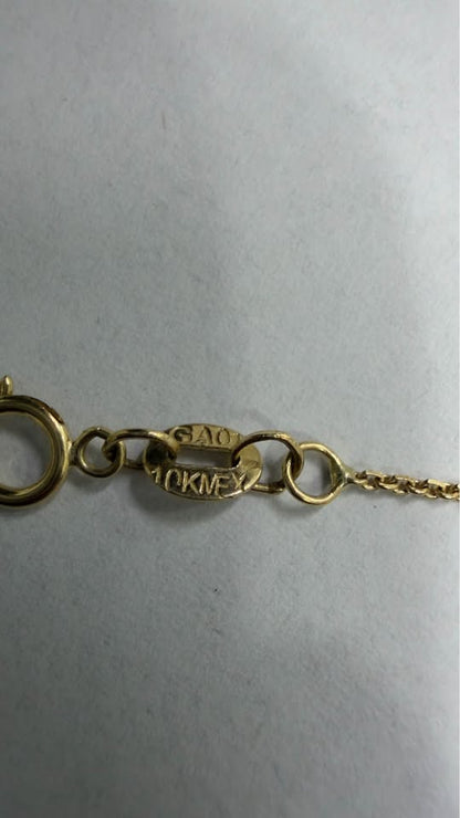 ✨ CADENA CON DIJE DE CRUZ ORO 10K✨