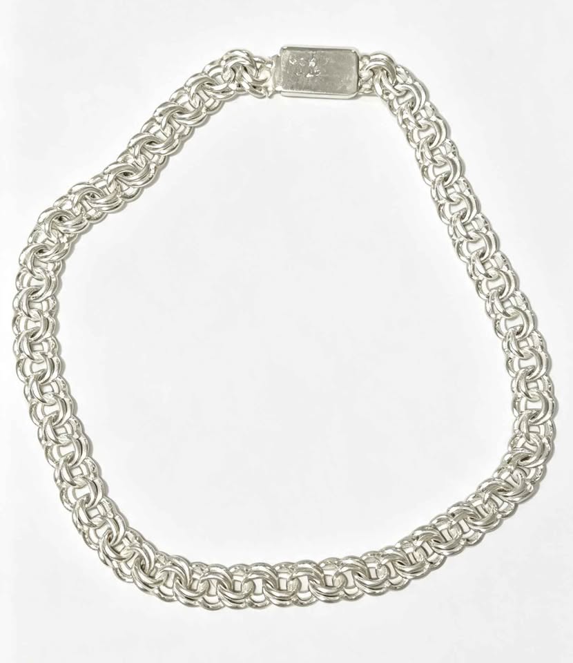 Plata Pulcera eslab doble .925 8.2g