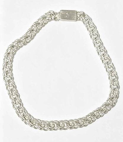 Plata Pulcera eslab doble .925 8.2g