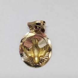 ✨ DIJE DE BAUTIZO DE ORO 10K | 0.8 GRAMOS ✨