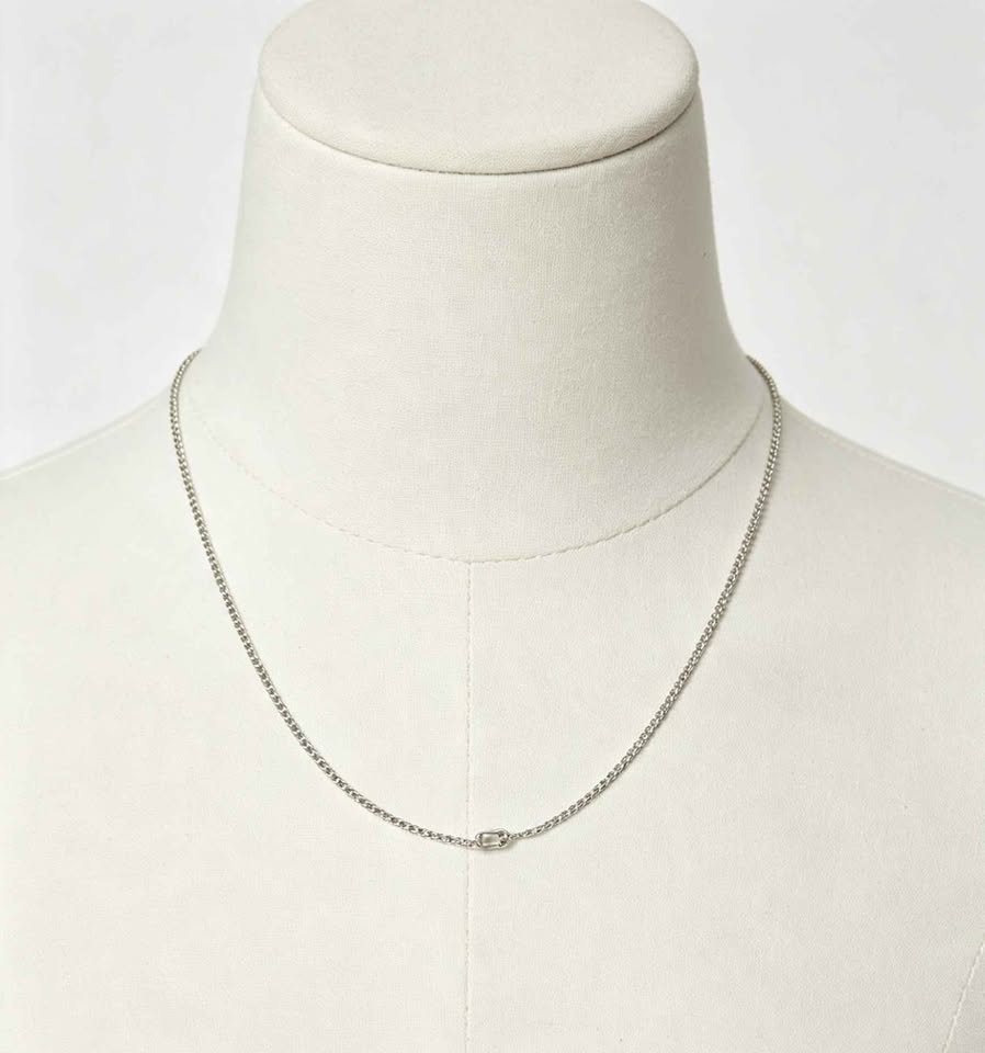 Plata cadena tejido torzalito .925 2g