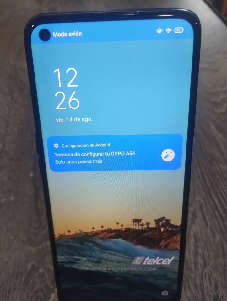 Oppo a54 128gb 4ram liberado, usado