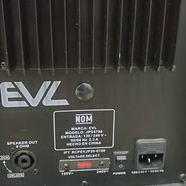 🔊🔥 BOCINA EVL DE 18 PULGADAS AMPLIFICADA 🔥🔊