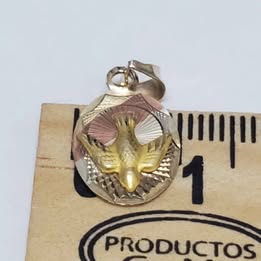 ✨ DIJE DE BAUTIZO DE ORO 10K | 0.8 GRAMOS ✨