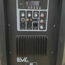 🔊🔥 BOCINA EVL DE 18 PULGADAS AMPLIFICADA 🔥🔊