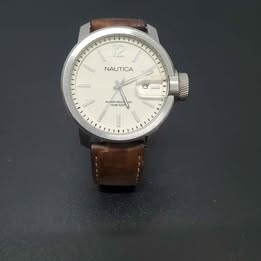 ⌚ RELOJ NÁUTICA | CORREA DE CUERO 🧥✨