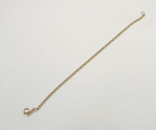 Pulsera ORO 14k peso 2.6gr