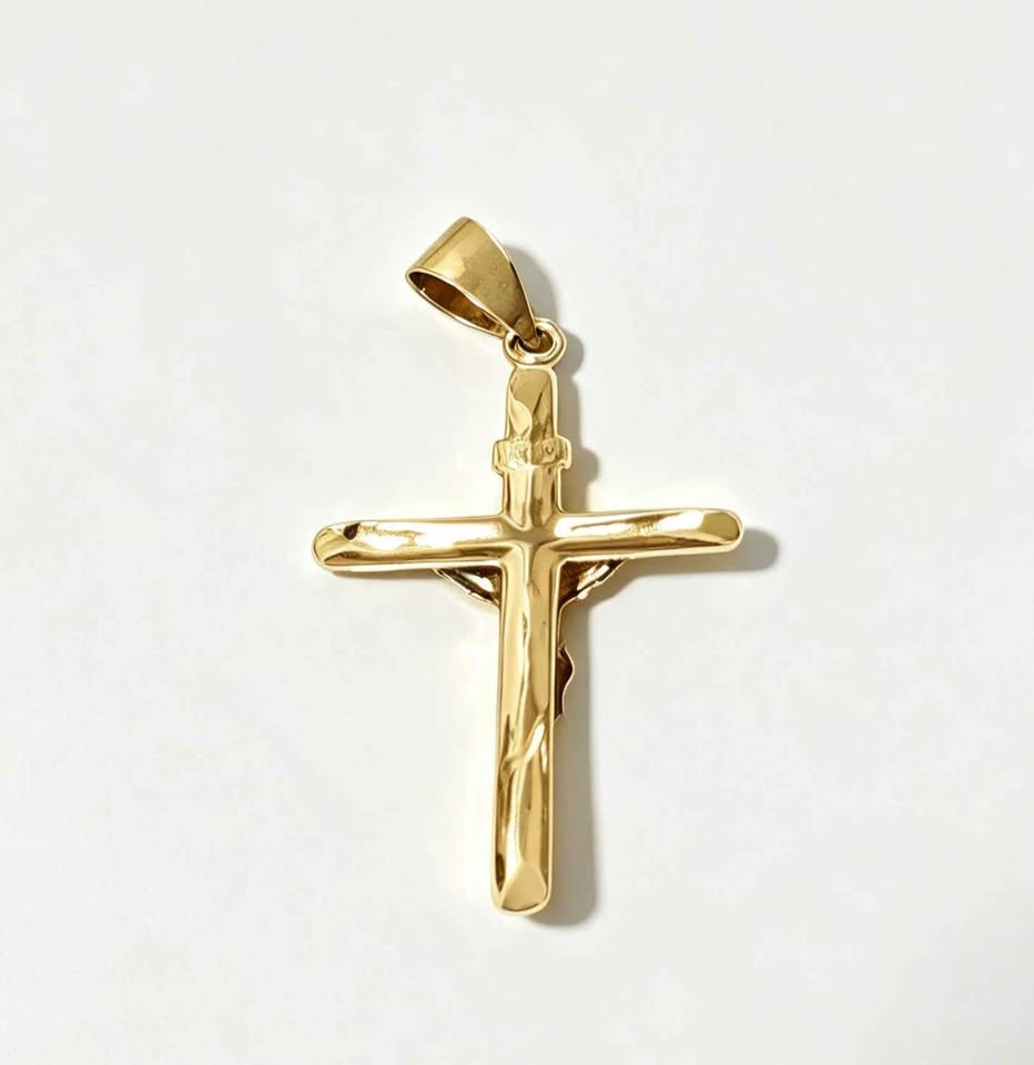 Oro dije cruz 10k 2.2g