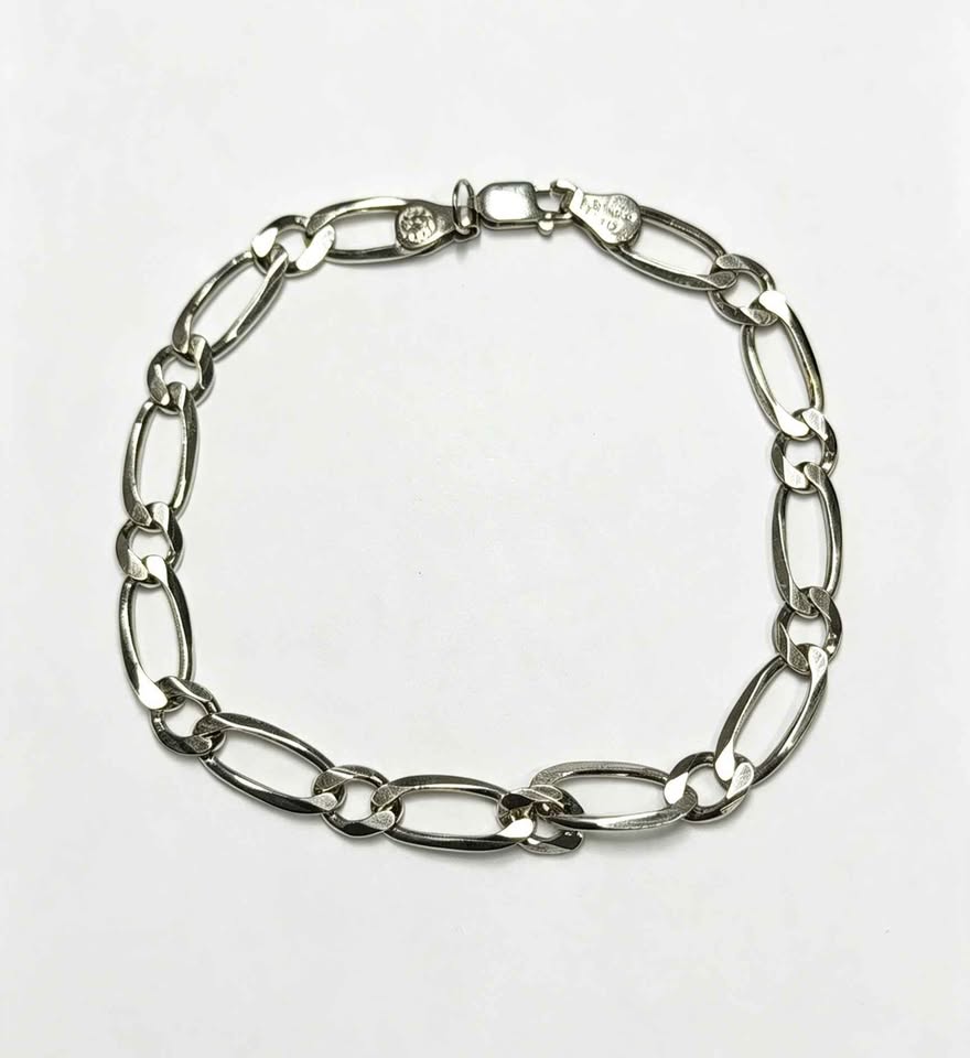 Plata Pulsera 3x1 .925 8.6 Gramos